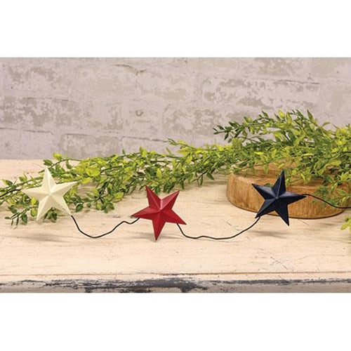 Americana Star Garland 60"