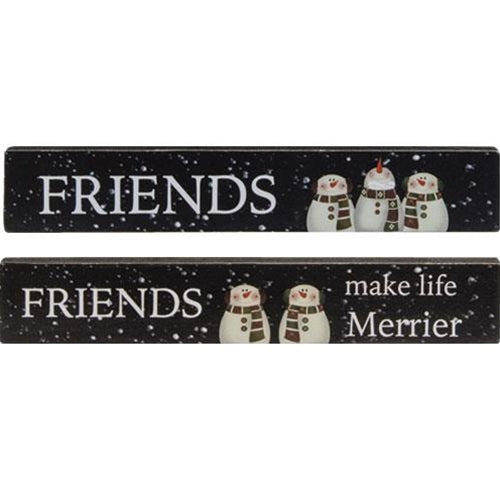 Friends Make Life Merrier Mini Stick 2 asstd.