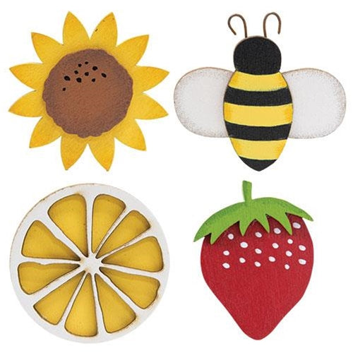 4/Set Summer Icon Magnets