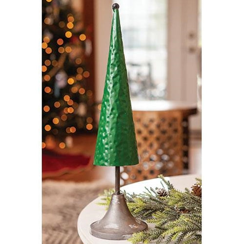 Green Metal Tree