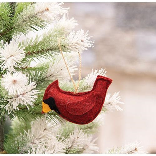 Felt Cardinal Ornament