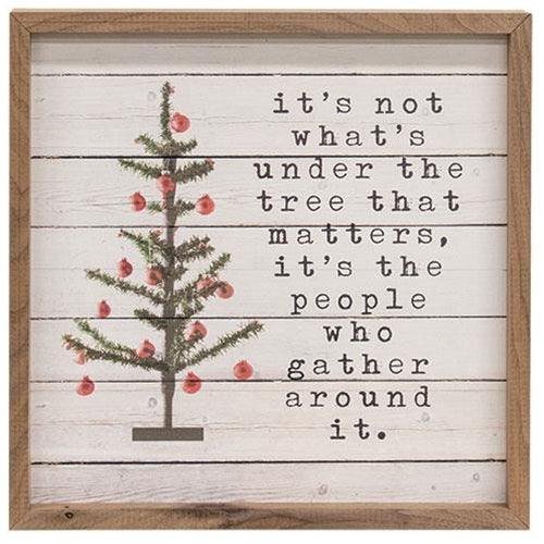 Under the Tree Framed Print 12"