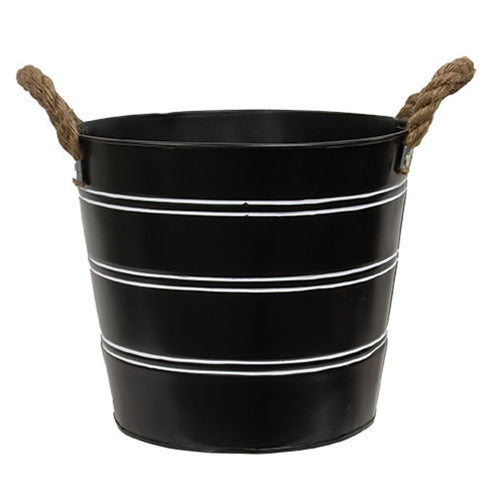 Large Black Bucket - Utility Bucket