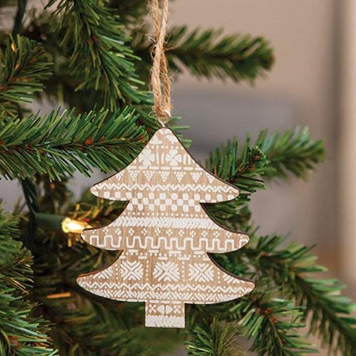 Nordic Tree Wood Ornament – Primitive Renditions