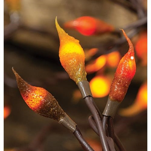 Fall Leaves Silicone Teeny Lights 20ct