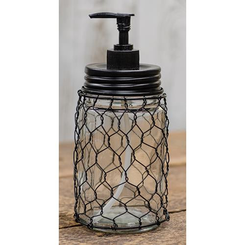 Chicken Wire Soap Dispenser