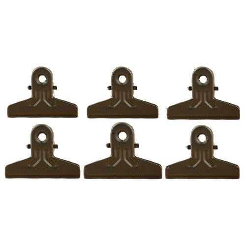 6/Set Black Clips