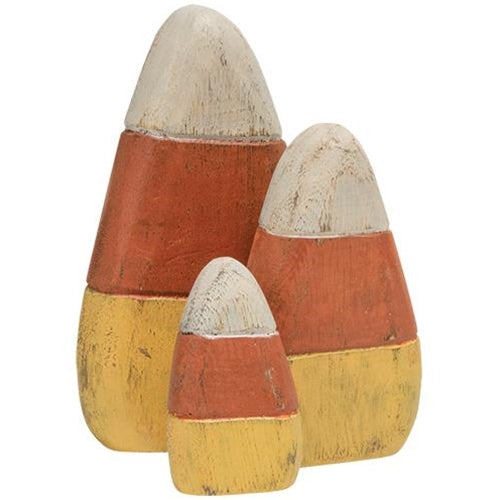 3/Set Wooden Candy Corn